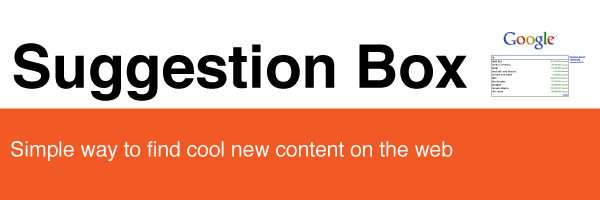 suggestionbox suggestionbox
